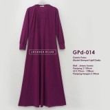 GPd-014 Gamis Polos Rempel Dada